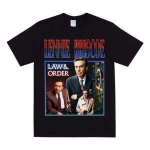 Lennie Briscoe Law And Order TV Series Classic Fan Quote Graphic T-Shirt